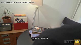 Russian Shopaholic Fucked By Debt Collector