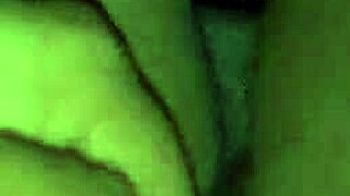 Man sucking tranny's big cock intensely