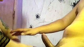 Halloween Elf Deepthroats Black Dick With Sloppy Passion