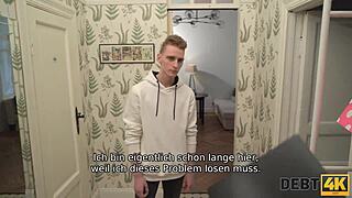 Russian Shopaholic Fucked By Debt Collector