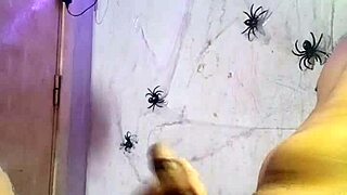 Halloween Elf Deepthroats Black Dick With Sloppy Passion