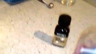 Man sucking tranny's big cock intensely