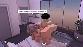 Horny Roblox Slut Arranges Public Condo Session With Submissive Play