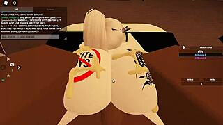 Do you want that big black cock in Roblox porn?