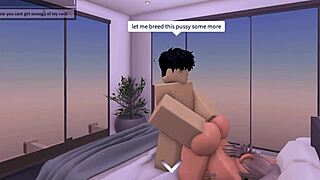 Horny Roblox Slut Arranges Public Condo Session With Submissive Play