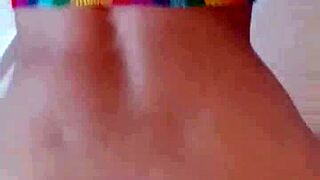 Candie cross showcases her natural beauty in homemade video