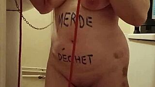 i am a submissive slave in auto-session with humiliation and uro