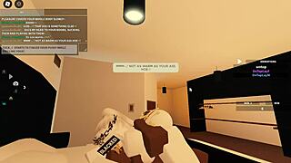 Do you want that big black cock in Roblox porn?