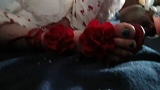 How deep can this dildo go in my anal hole? It's stretching me wide