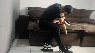 wife submits to cop's desires to save husband from arrest, feeling humiliated and aroused