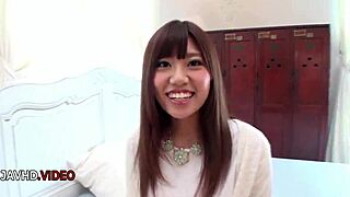 shaved pussy teen chisa hoshino receives intense fingering and blowjob leading to orgasm