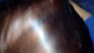 This slut masters dick sucking skills