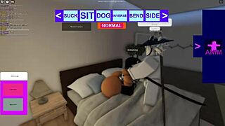 clip of some guys fucking on roblox, laughing all the way