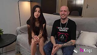 Young Vanesa Merino Eats Old Cock in Casting