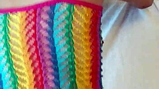 Candie cross showcases her natural beauty in homemade video