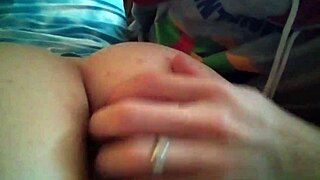 He slides his fingers into my virgin pussy hard, making me squirm in doggy style as I watch my ass bounce.