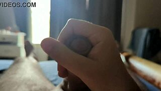 Masturbating With Sun Rays Streaming Through The Bedroom Window