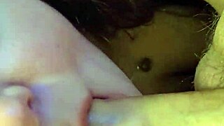 girl says she loves sucking daddy's dick with choking and gagging