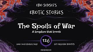 Listen to the spoils of war erotic audio for women, eses126!