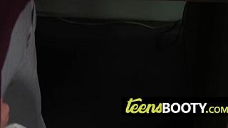 Sarah WAKES horny master to SUCK and TAKE his BIG COCK.