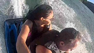 Craziness on Jet Ski in Guarujá Sea