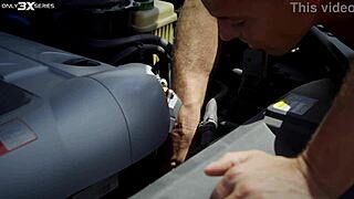 Chloe Lamour on outdoor stakeout