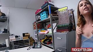 Bratty suspect Alina West steals items on security footage, caught in the act