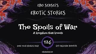 Listen to the spoils of war erotic audio for women, eses126!