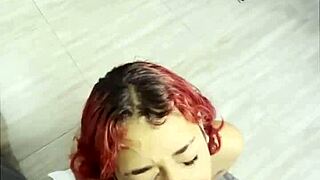 waiting for her cum facial, can't wait to see it explode 😏