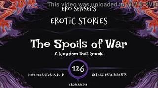 Listen to the spoils of war erotic audio for women, eses126!