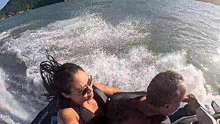 Craziness on Jet Ski in Guarujá Sea