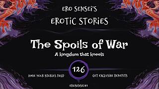 Listen to the spoils of war erotic audio for women, eses126!