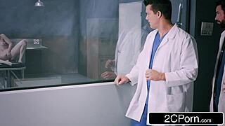 Double trouble docs cure blonde milf with intense dp sex