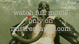 Dominatrix Mistress April Conducts Secret Interrogation in Military Camp