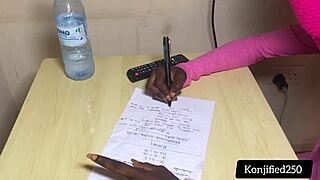 Horny tutor seduces coursemate