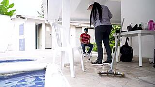 Boss Pulls Me From Pool And Forces Intense Fucking Laluceroficial