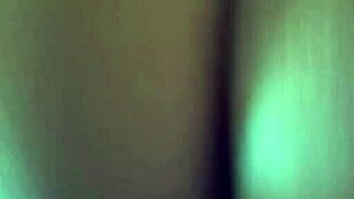 Ebony milf bends over for big black cock doggystyle fucking