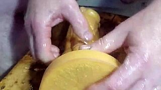 I feel huge dildos stretching me out intensely and deeply