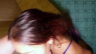 asian interracial anal creampie with big ass slut getting fucked hard by friend