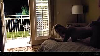 hot young girl in motel room