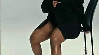 Intensely jerking off to sexy sza in contest