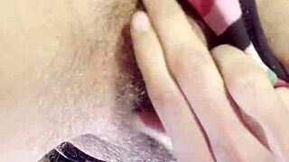 this is my first time cumming on camera with a dripping wet pussy