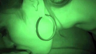 Feeling the intense pleasure from ladyboy bow's homemade blowjob in pov