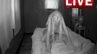 misty summers gets caught on cam during a massage session