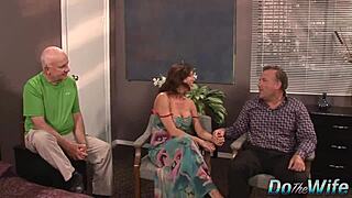 Sexy old wife veronica avluv gets smashed right in front of cuck