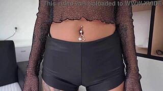 Larinha small 18+ Brazilian ass stretched by huge monster cock