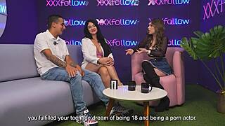 Milf Estella Osorio Fucks Shy Guy in Casting Session