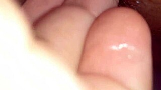 Clit Pulsing in Hairy Latina Pussy Teasing Softcore