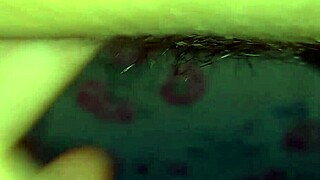 Clit Pulsing in Hairy Latina Pussy Teasing Softcore