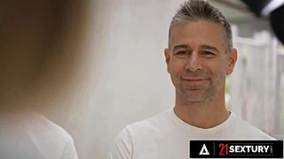 Gorgeous Shalina Devine Teases Males In The Sperm Donor Office With Her Skills